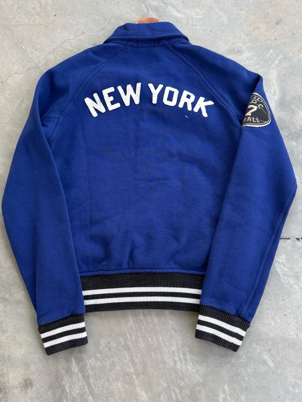 Vintage Polo Ralph Lauren RL Varsity Patchwork Letterman Jacket